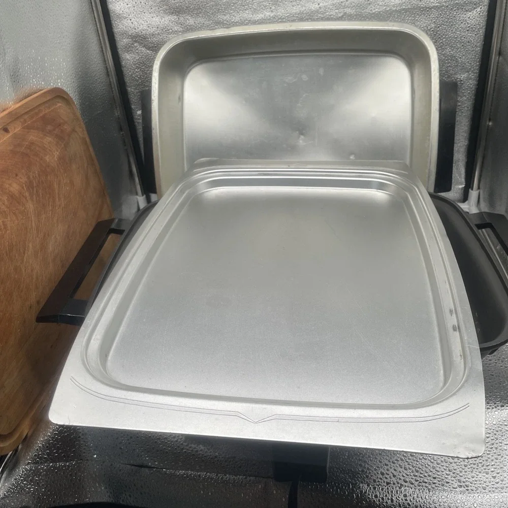 Lektro Miracle Maid 13669 Electric Skillet West Bend‎ Board Heat Controller Tray